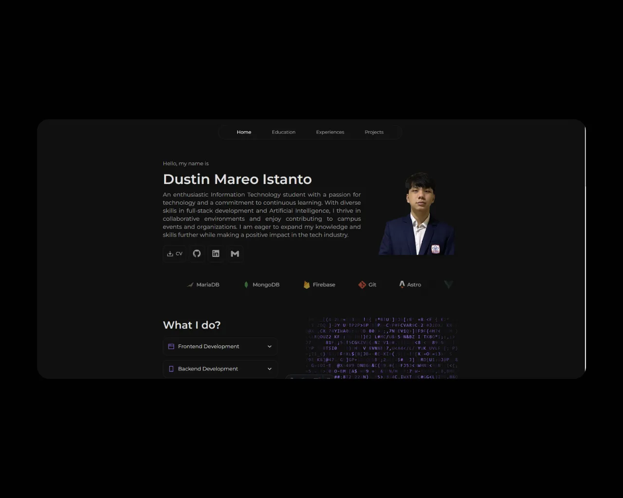 Portfolio Web